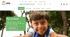 Desktop Screenshot of apaesalvador.org.br